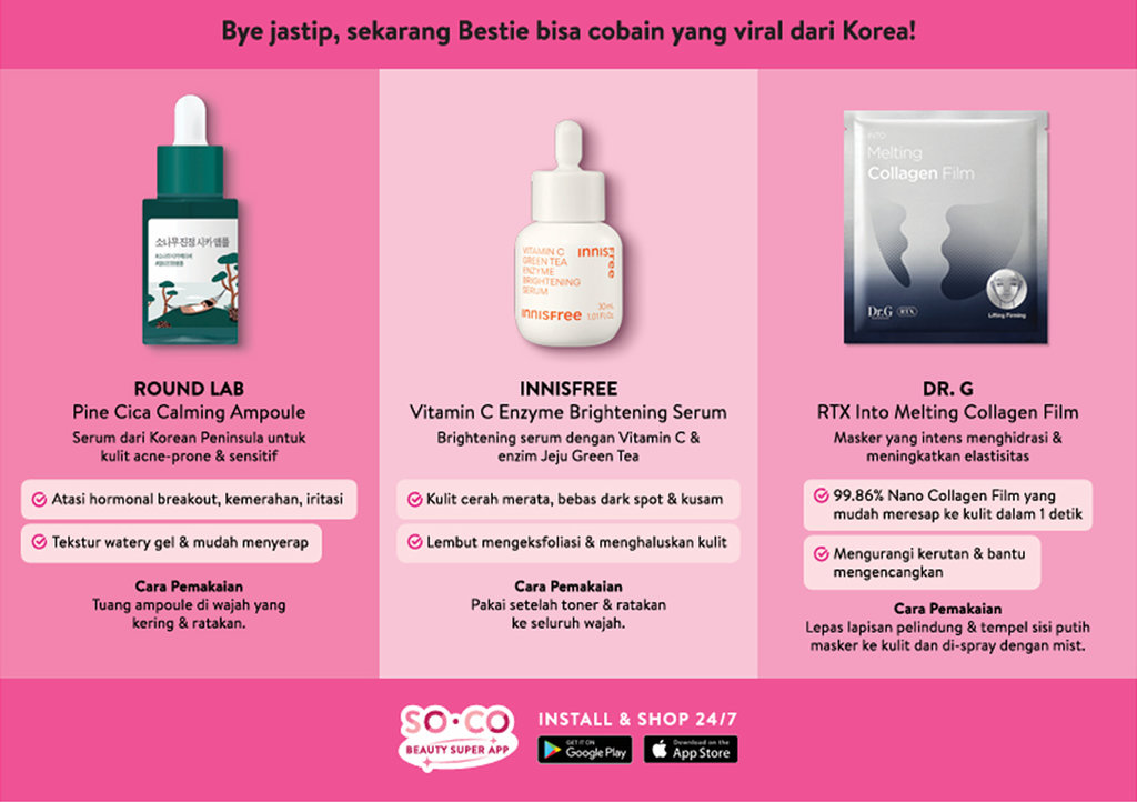 FYP Favorites Product in Indonesia. (Kredit: Sociolla) FYP Favorites Product in Indonesia