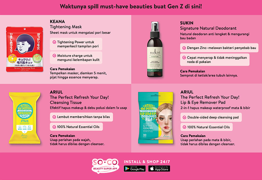 Must Have GenZ. (Kredit: Sociolla) Must Have GenZ