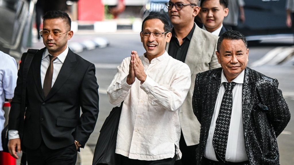 Nadiem Makarim diperiksa Kejagung