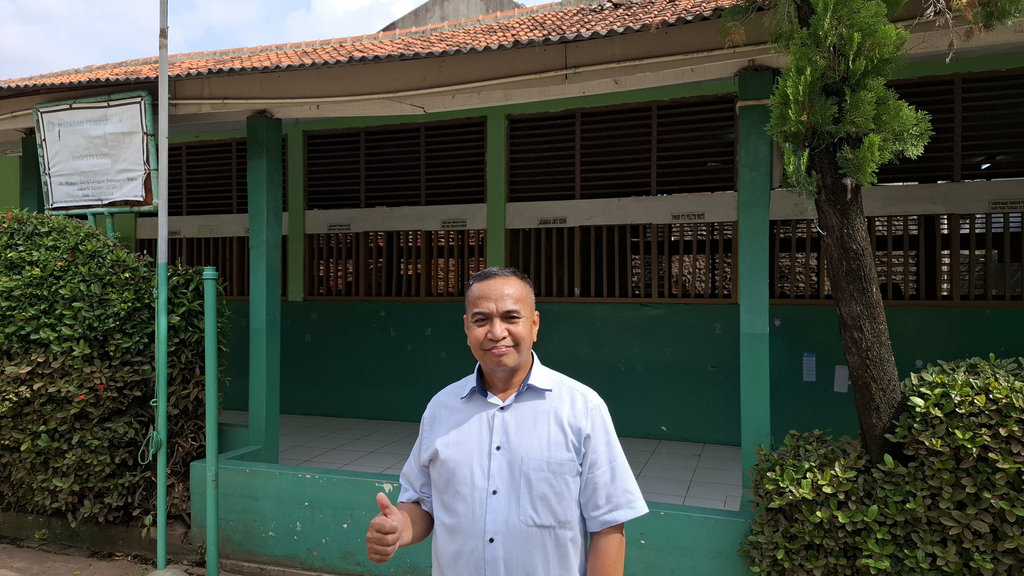 Kepala Sekolah SD Bhakti Luhur, Chaeruddin 