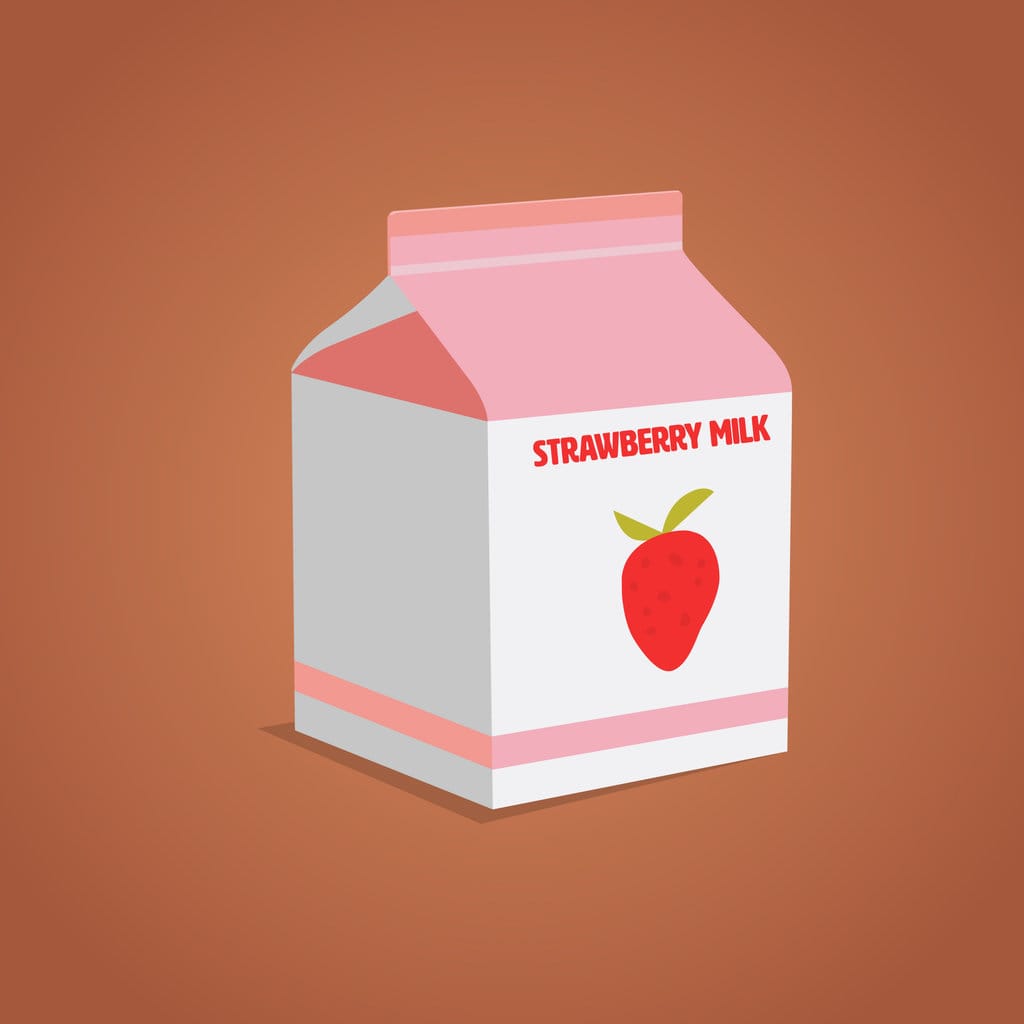 Ilustrasi susu