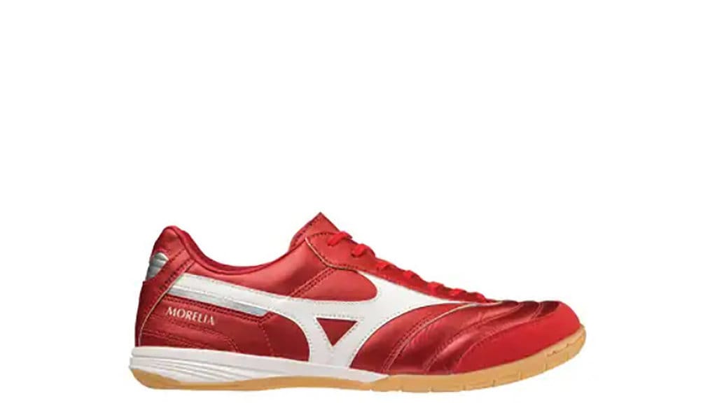 Mizuno Morelia Sala Elite IN High Risk Red. foto/Mizuno Mizuno Morelia Sala Elite IN High Risk Red