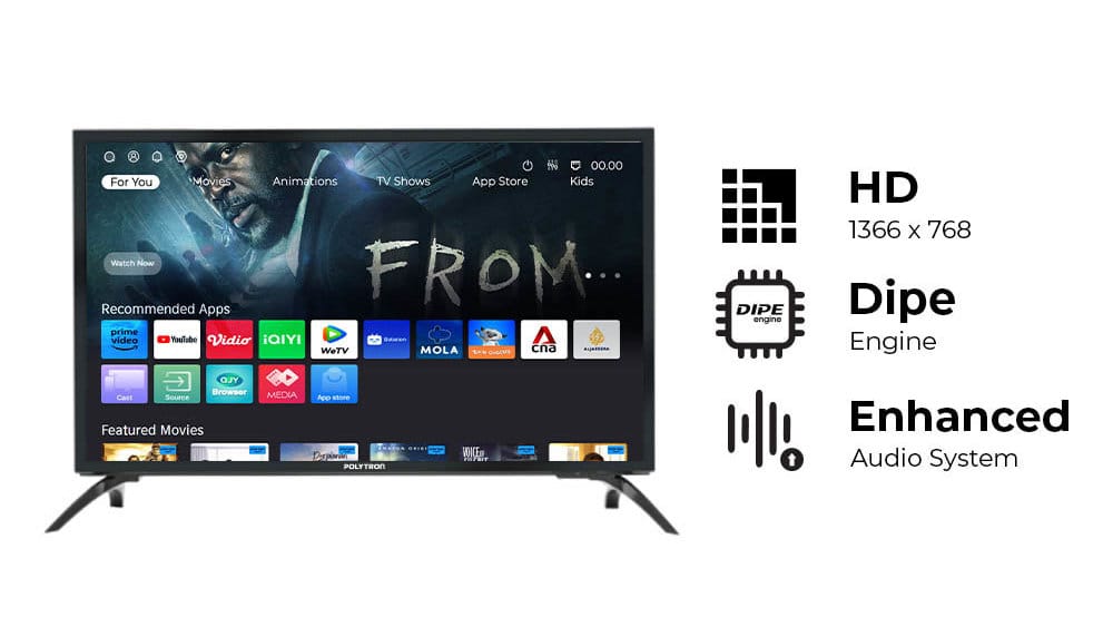 Polytron Smart Lite Digital TV 32 PLD 32CV1869. foto/Polytron Polytron Smart Lite Digital TV 32 PLD 32CV1869
