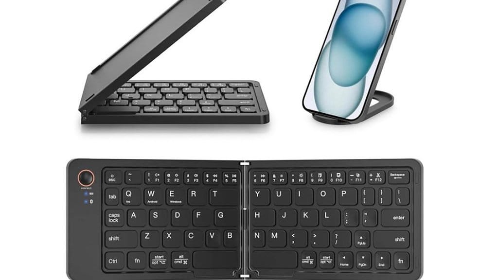  YOU PIN Keyboard Lipat Wireless Bluetooth Mini B023
