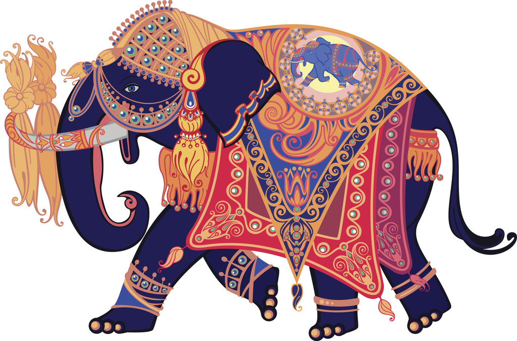 ilustrasi gajah