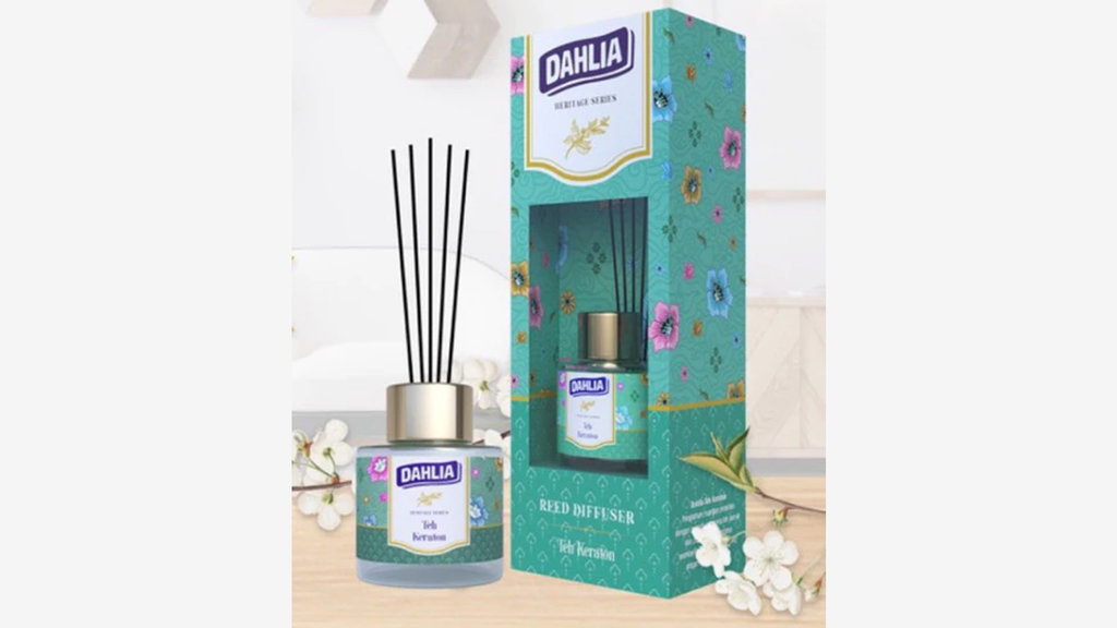 Dahlia Reed Diffuser Teh Keraton Heritage