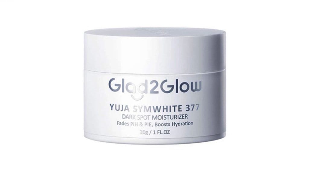 Glad2Glow Yuja Symwhite 377 Dark Spot Moisturizer menghilangkan bekas jerawat brightening night cream day cream. FOTO/istimewa Glad2Glow Yuja Symwhite 377