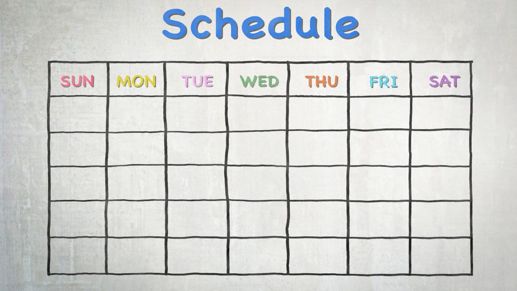 Ilustrasi jadwal pelajaran. FOTO/iStockphoto Ilustrasi Jadwal Pelajaran