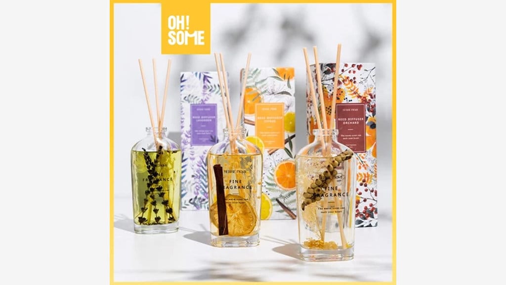 OH SOME Sense More Reed Diffuser Floral Scent