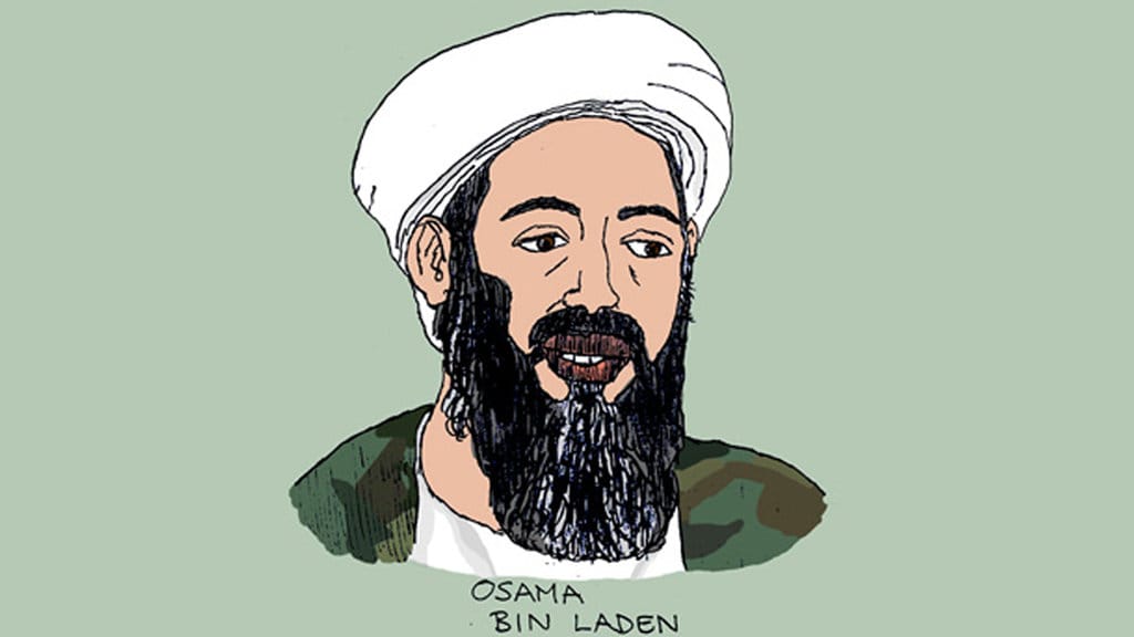 Pendiri organisasi militan Islam Al-Qaeda. (Wikimedia Commons/Jacquelinekato) Ilustrasi Teroris