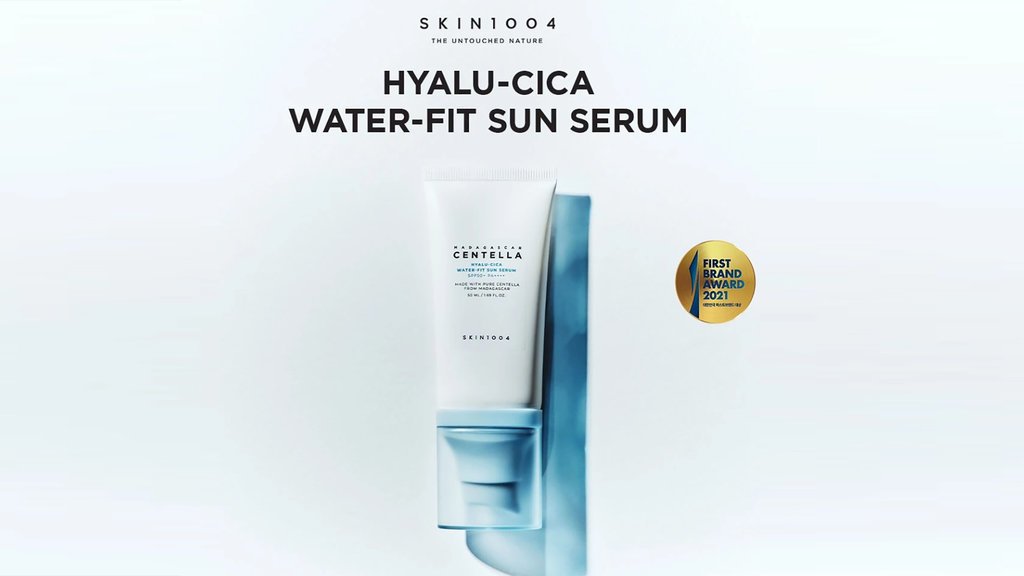 SKIN1004 Madagascar Centella Hyalu-Cica Water-Fit Sun Serum 100ml. shopee/SKIN1004 SKIN1004 Sun Serum