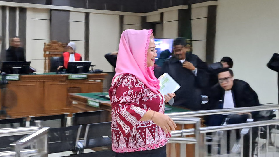Mbak Ita Usai Mengikuti Sidang
