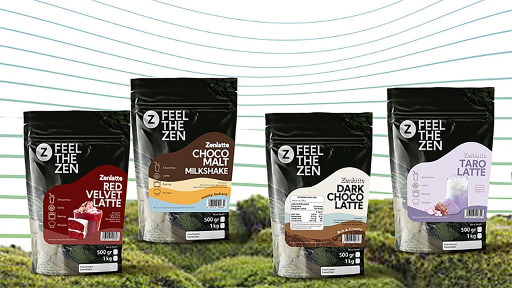 Zenlatte Pure Kyoto Uji Matcha. foto/Zenlatte Zenlatte Pure Kyoto Uji Matcha