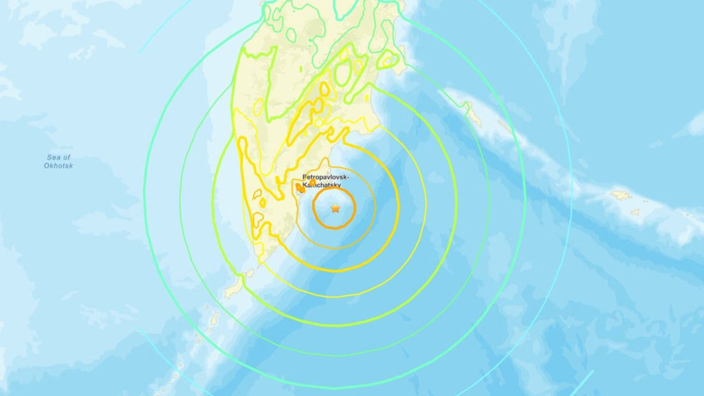 Gempa Rusia Jepang