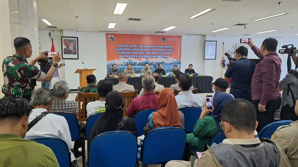 penandatanganan kontrak hunian HPPO JIS