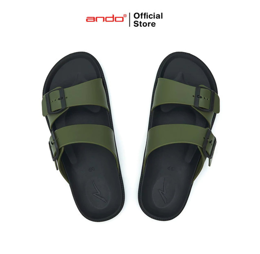Sandal Slip On Ando. foto/Ando Sandal Slip On Ando.