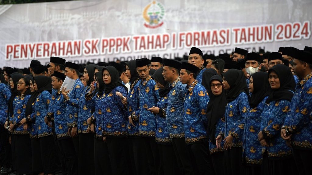 Penyerahan SK PPPK Pemprov Sulsel