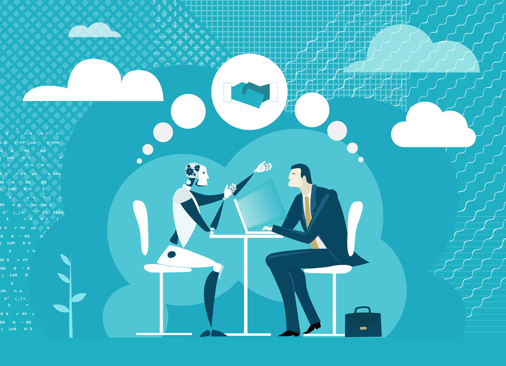 Ilustrasi Ai di bisnis konsultan. FOTO/iStockphoto ilustrasi Ai di bisnis konsultan