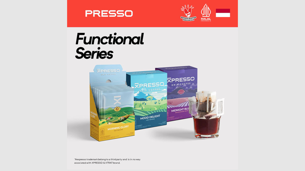 XPRESSO Drip Bag Coffee Decaf Series Mix. shopee.co.id/@XPRESSO STORE XPRESSO Drip Bag Coffee Decaf Series Mix