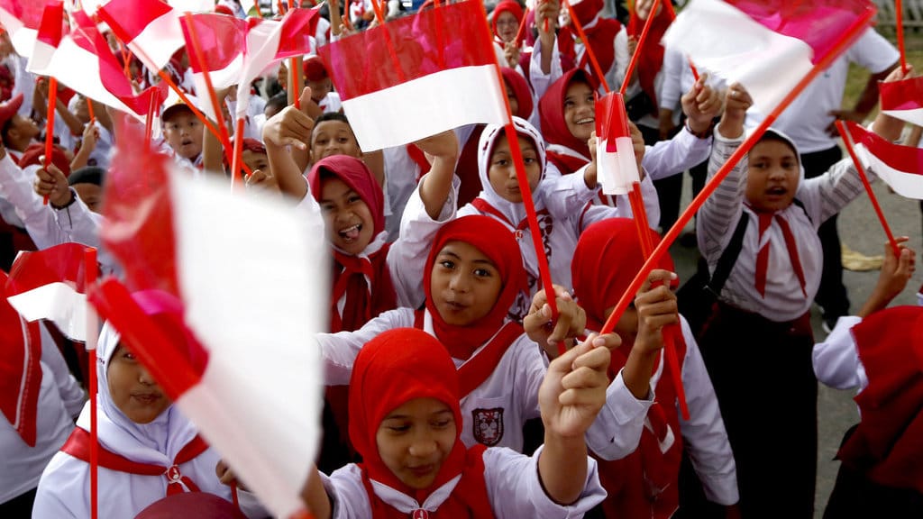 Apel Gerakan Pembagian Bendera Merah Putih di Bone Bolango