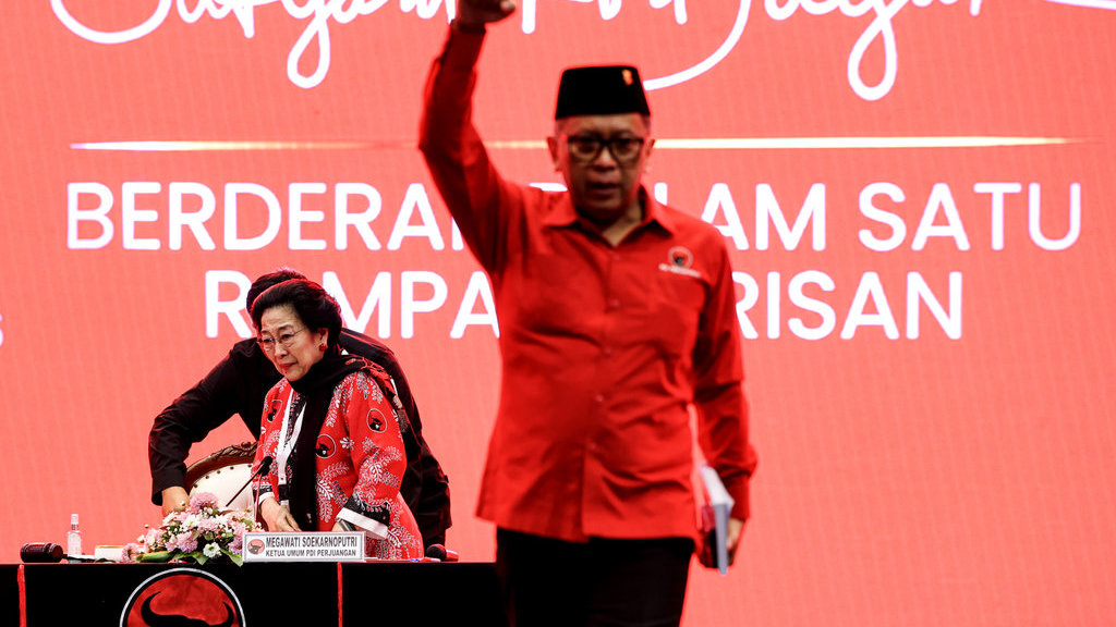 Hasto Kristiyanto hadiri Kongres ke-6 PDI Perjuangan