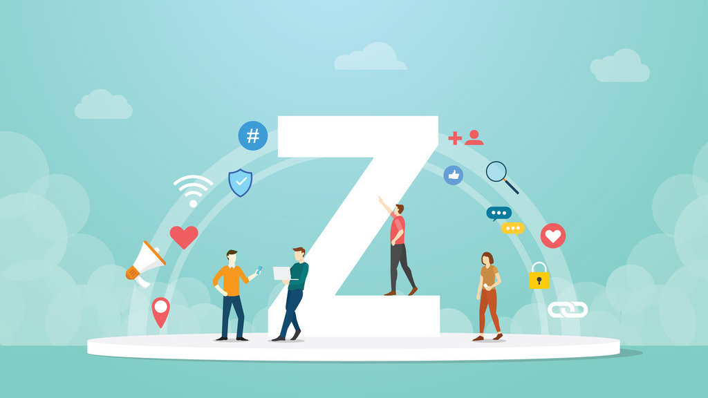 Ilustrasi Gen Z. foto/istockphoto Ilustrasi Gen Z