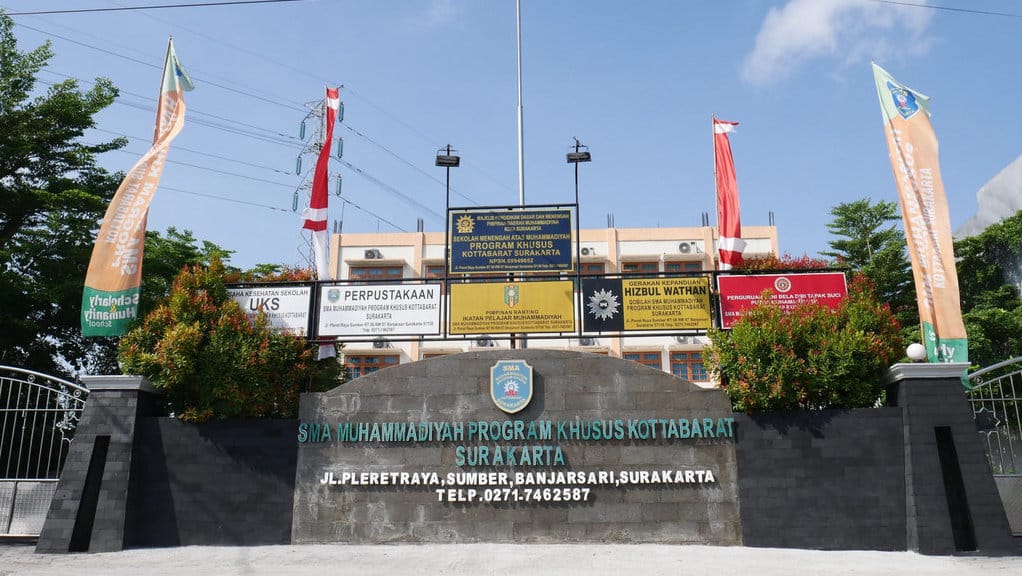 SMA Muhammadiyah Program Khusus Kottabarat Surakarta. FOTO/mamuhpksolo.sch.id SMA Muhammadiyah Program Khusus Kottabarat Surakarta