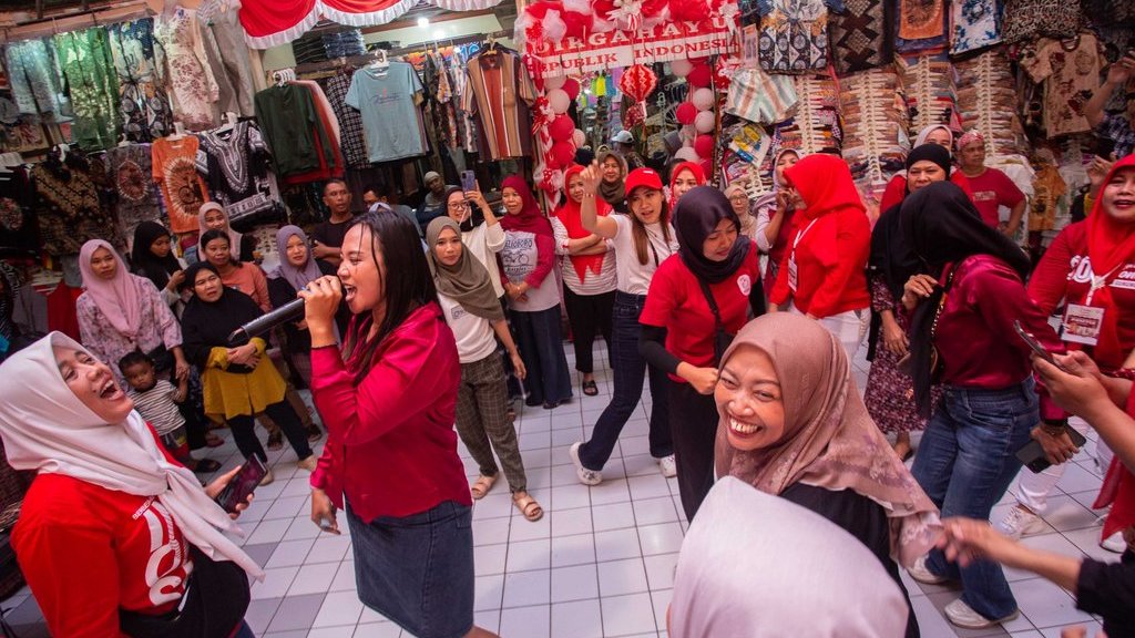 Semarak kemerdekaan di Pasar Beringharjo