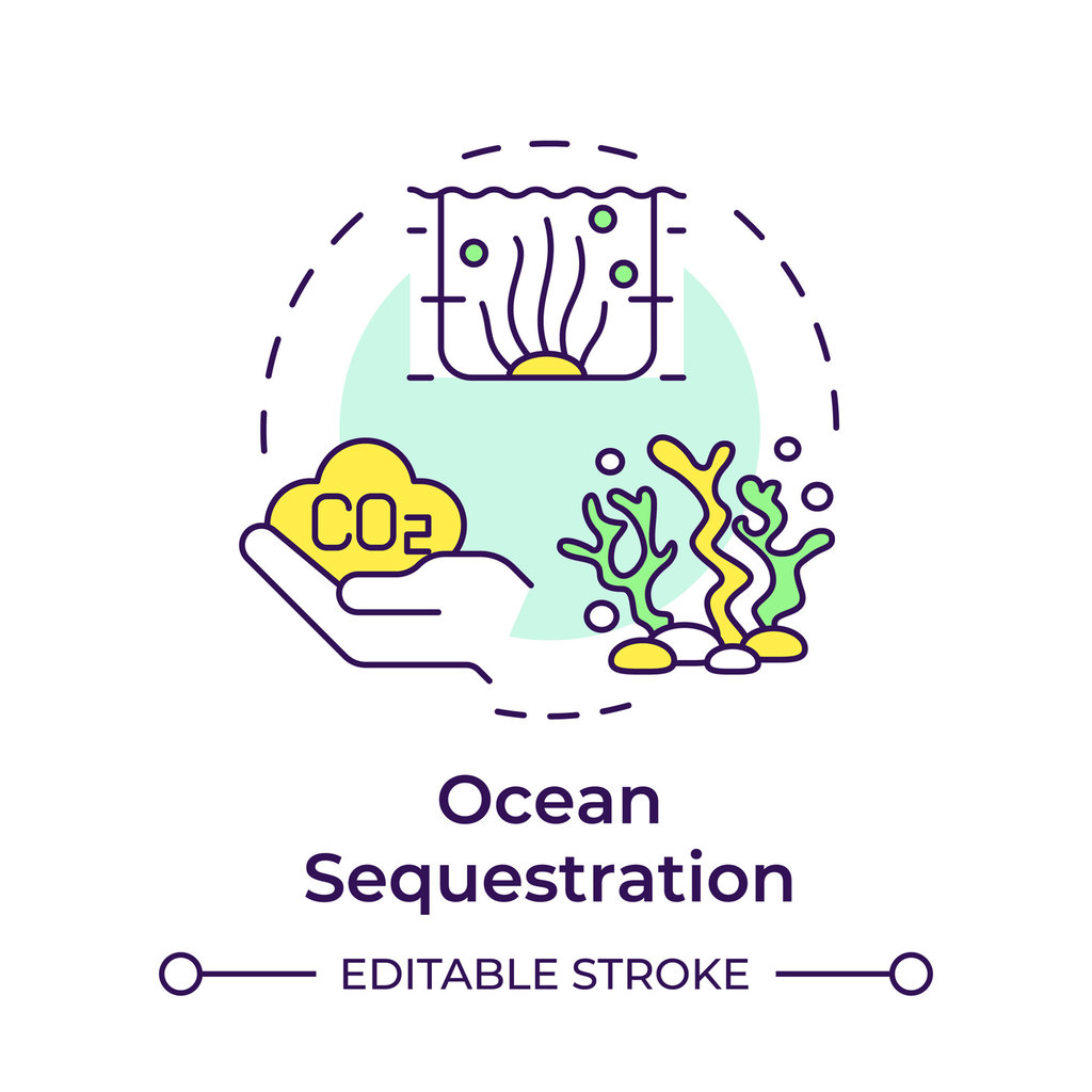 ilustrasi penyerapan karbon oleh laut. FOTO/iStockphoto Ilustrasi Penyerapan Karbon oleh Laut