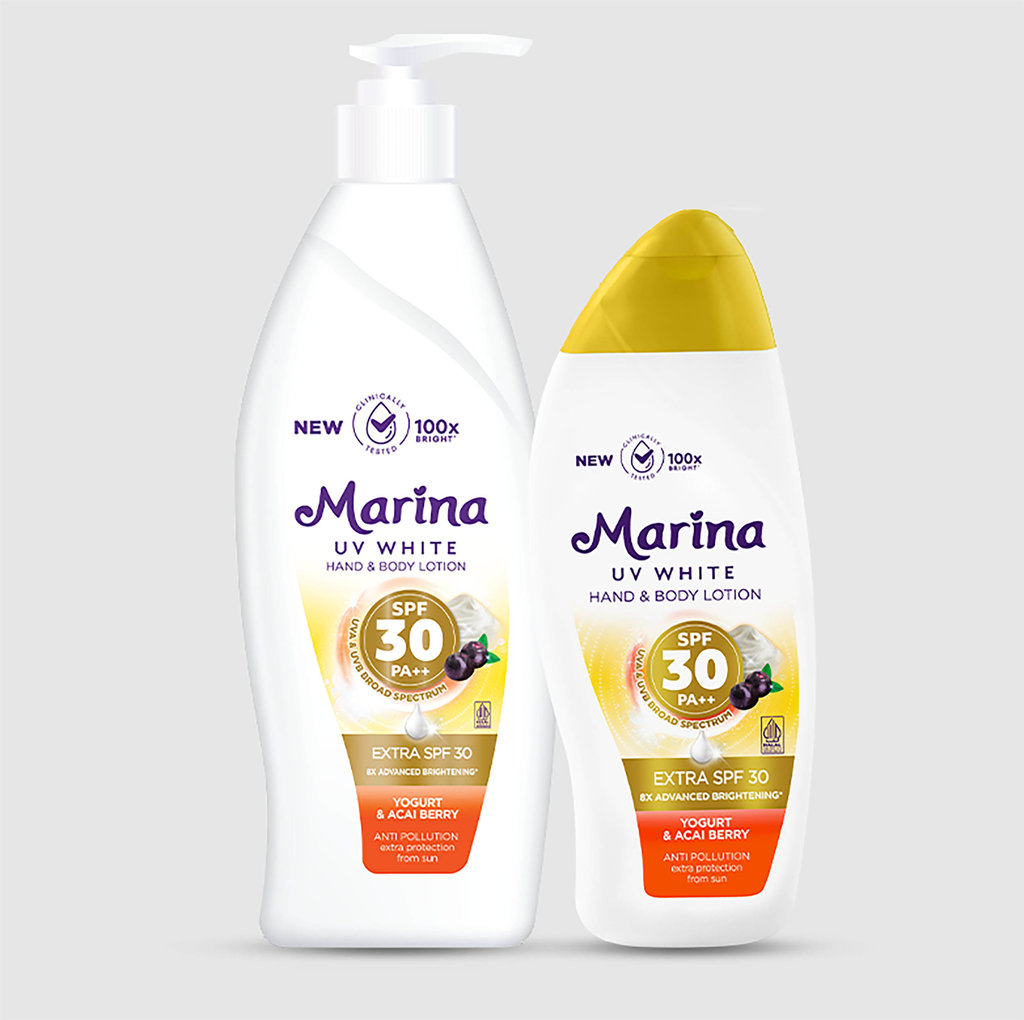 Marina UV White Extra SPF30. foto/Marina Marina UV White Extra SPF30
