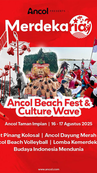 Rayakan Kemerdekaan di Ancol