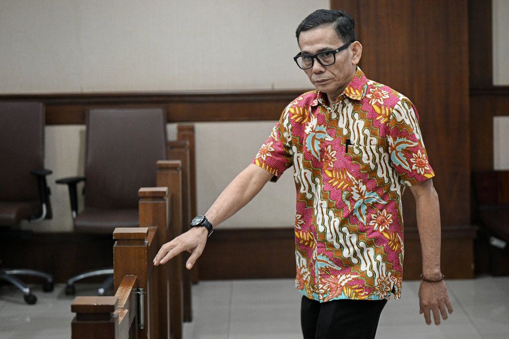 Sidang tuntutan dugaan korupsi pengadaan gerobak di Kemendag