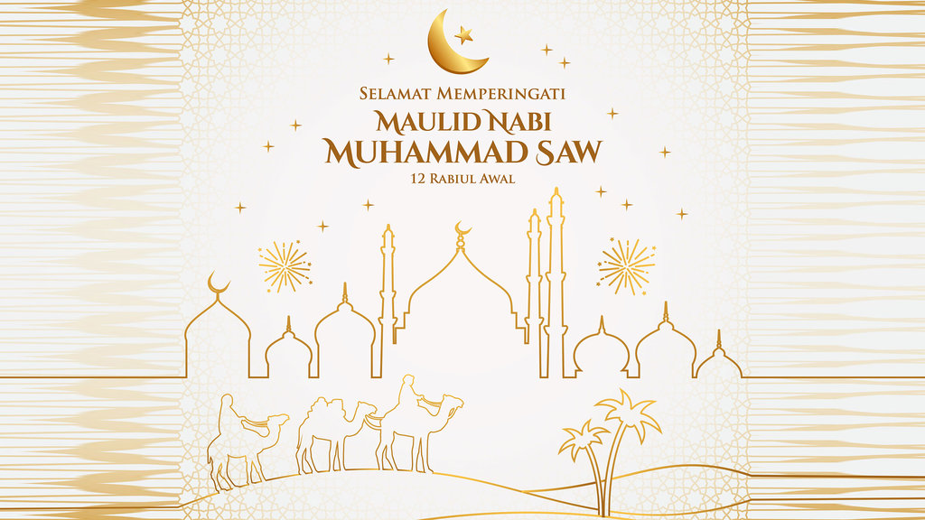 Ilustrasi Maulid Nabi. foto/istockphoto Ilustrasi Maulid Nabi