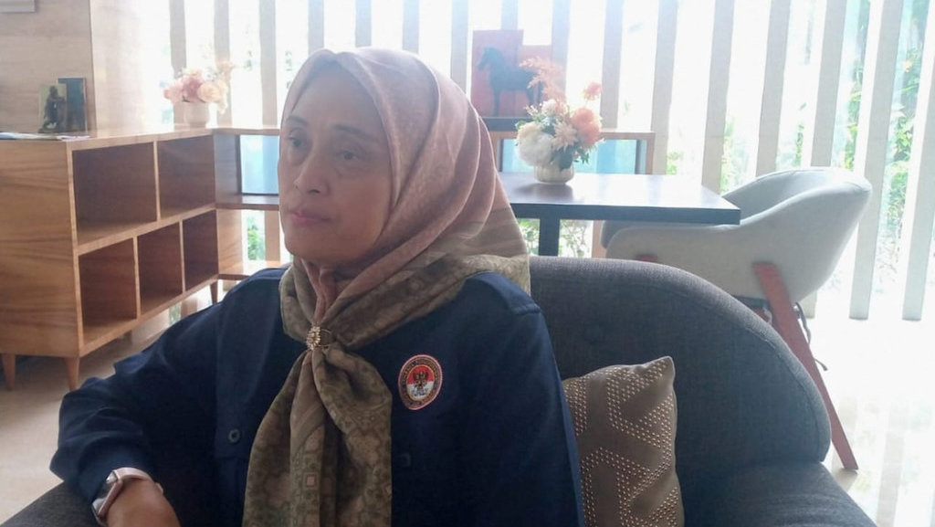 Wakil Ketua LPSK Sri Nurherwati. Tirto.id/M Fajar Nur Sri Nurherwati