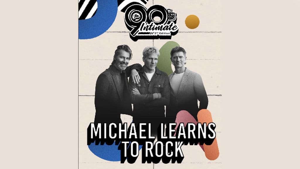Poster Konser Michael Learns to Rock 