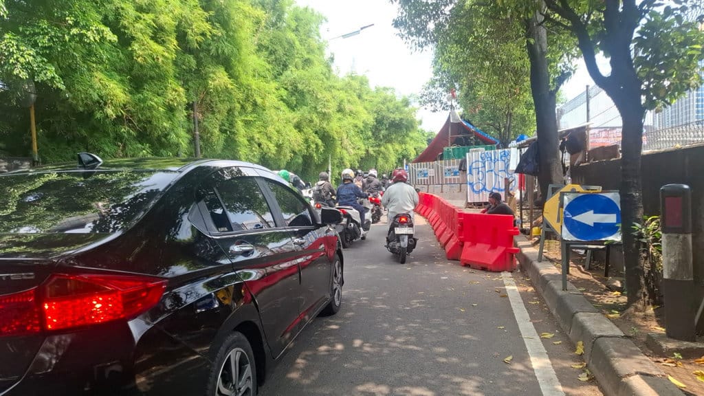 Kemacetan di Jalan TB Simatupang