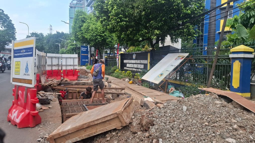 Kemacetan di Jalan TB Simatupang