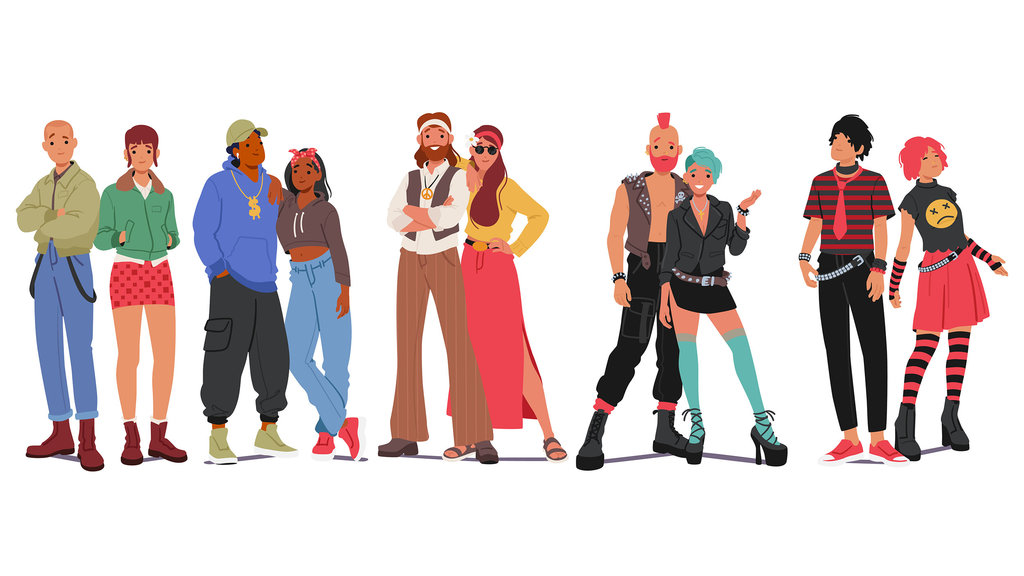 Ilustrasi Skinhead. foto/istockphoto Ilustrasi Skinhead