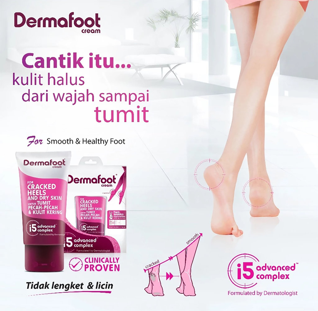 Salep Kaki Dermafoot. foto/Galenium Official Store Salep Kaki Dermafoot