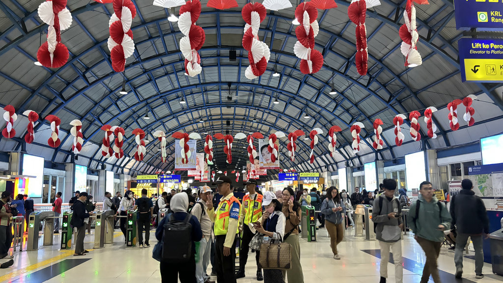 Stasiun Palmerah 25 Agustus 2025