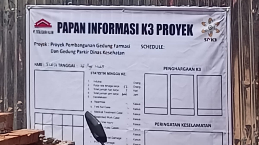 Lokasi Proyek yang di Audit oleh Inspektorat Kota Tangerang Selatan (Tangsel) dan Badan Pengawasan Keuangan dan Pembangunan (BPKP). Tangerang Update/Yudi k6 Jamuan Durian Rp 5 Juta untuk Auditor Proyek