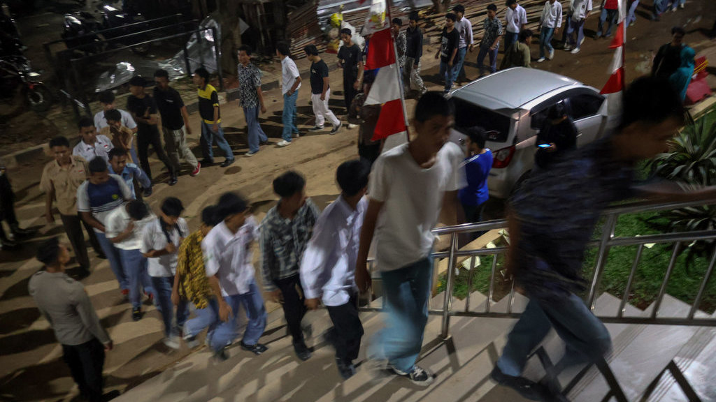 Polisi amankan pelajar yang akan mengikuti unjuk rasa