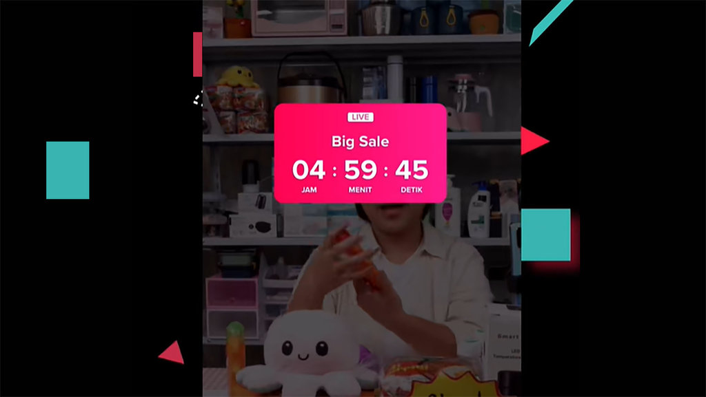 Hitung Mundur Produk Promo Tiktokshop. foto/tiktokaffiliate_id Hitung Mundur Produk Promo Tiktokshop