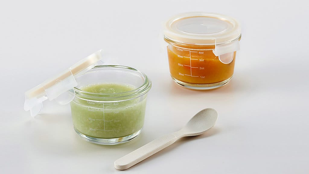 LocknLock Oven Glass Food Container MPASI Bayi 3P 230ml. foto/Locknlock LocknLock Oven Glass Food Container MPASI