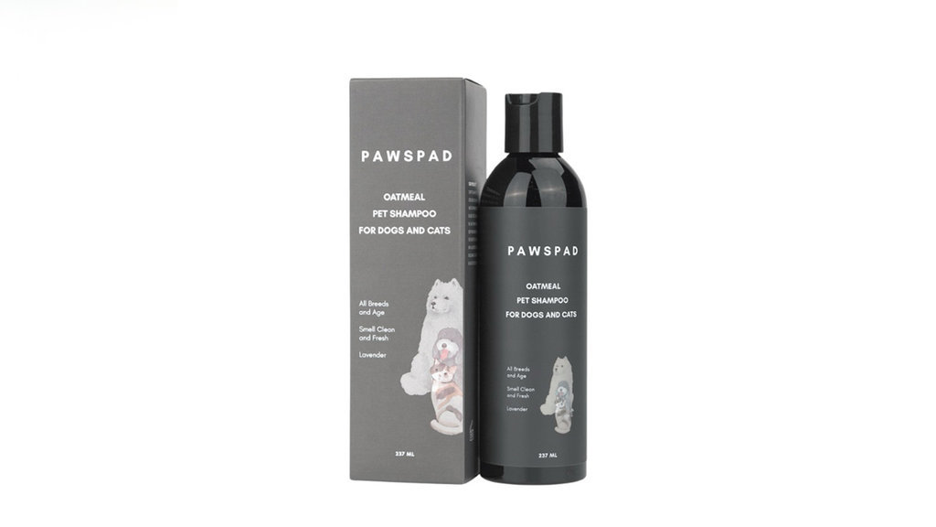 PAWSPAD Oatmeal Pet Shampoo. FOTO/Istimewa PAWSPAD Oatmeal Pet Shampoo