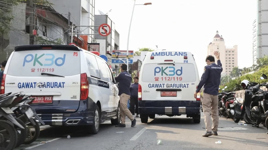 Dinas Kesehatan (Dinkes) DKI Jakarta terus bersiaga memberikan penanganan rujukan kesehatan bagi korban unjuk rasa ke sejumlah fasilitas kesehatan (faskes) di Jakarta. (FOTO/Dok. Pemprov DKI Jakarta) Newsplus Pemprov DKI Jakarta