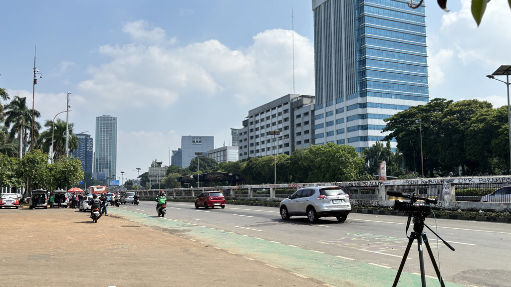 Situasi Gedung DPR RI 1 september