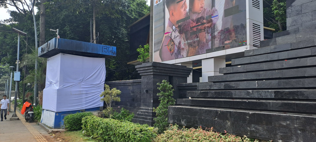 Suasana Polda Metro Jaya