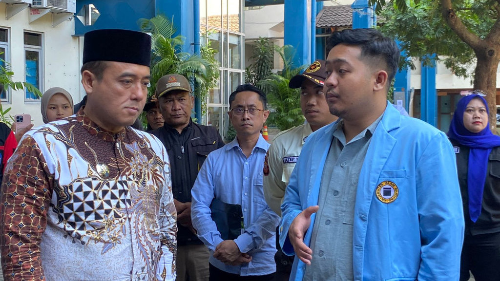 Wakil Wali Kota Bandung Menemui Mahasiswa Unisba