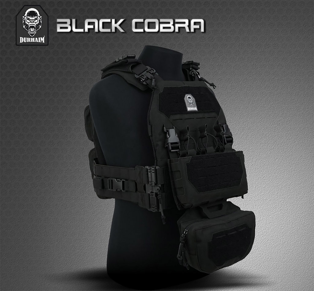 Rompi anti peluru Durhaim Black Cobra